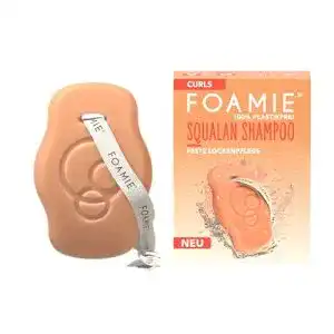 Foamie festes Shampoo Squalan für lockiges Haar