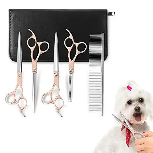 Hundescheren-Set von YOUTHINK für die professionelle Fellpflege