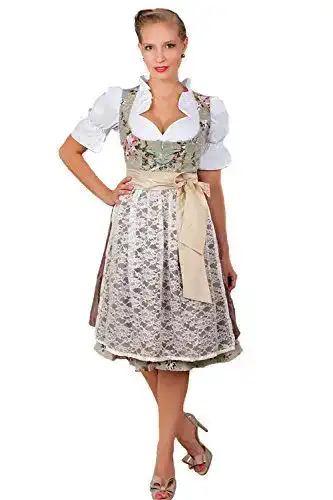Dirndl Damen Edelnice Trachtenmode Midi 2-teilig