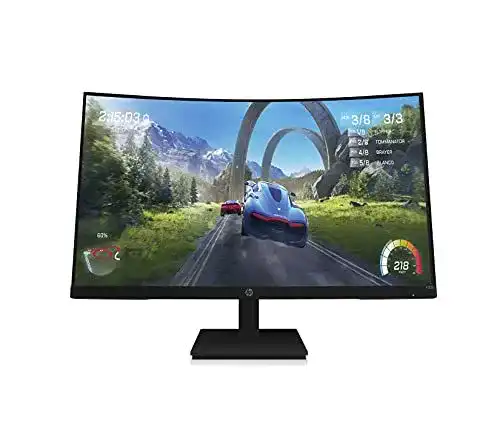 32-Zoll HP X32c FHD Gaming Monitor für komfortables Gaming