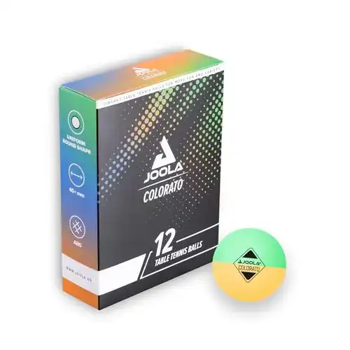Tischtennisbälle Joola 42150 Ballset Colorato mit 12 bunten Bällen
