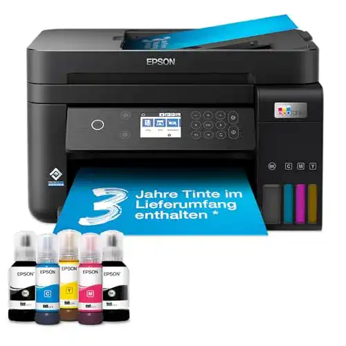 Epson EcoTank ET-3850 A4 Multifunktionsdrucker mit Tintentank und WLAN