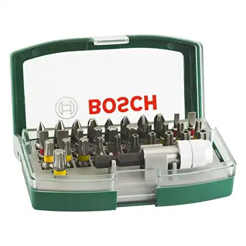 Bosch 32-teiliges Schrauberbit-Set für verschiedene Anwendungen