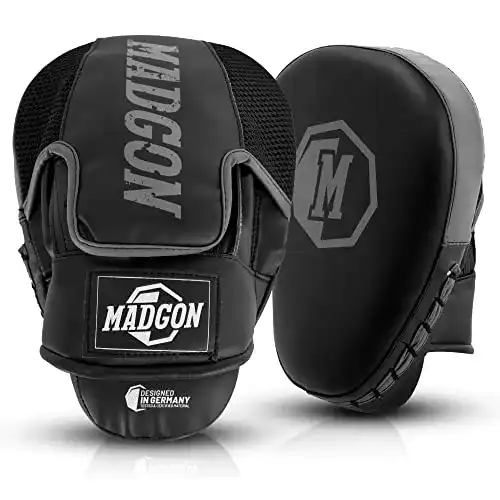 Pratzen MADGON Premium für Schlagdämpfung im Boxtraining, 1 Paar