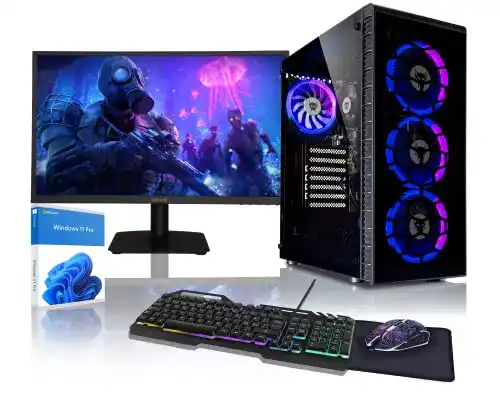 Gaming-PC-Set Beastcom Q3 Essential Gaming Komplettlösung für Gamer