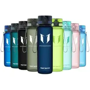 Trinkflasche Fitness Super Sparrow – Tritan Wasserflasche 1000ml – BPA-frei