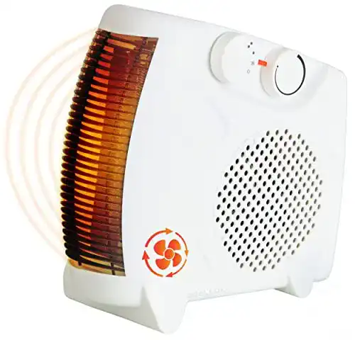 Mobile Elektroheizung Brollux 2000W FH2 in Weiß