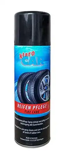 Reifenpflege Spray Klarocar 300ml für Gummireifen