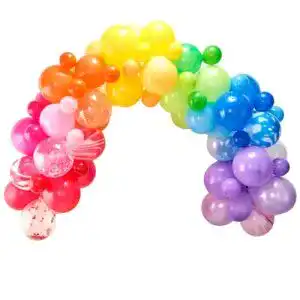 Ballonbogen Ginger Ray Regenbogen DIY Kit für Partydekorationen
