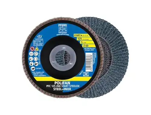 Fächerscheiben PFERD POLIFAN-Z-BOX 10 x 125 mm