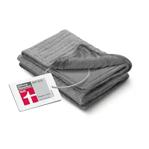 Heizdecke Medisana HB 680 im Strickmuster für gemütliche Abende