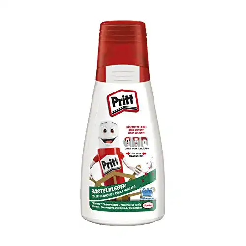 Bastelkleber Pritt – Transparenter, schnell trocknender Alleskleber