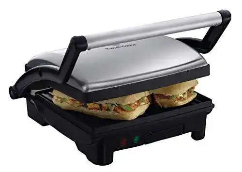 Russell Hobbs Kontaktgrill 3-in-1 Tischgrill mit Edelstahl-Design