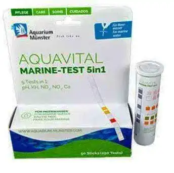Aquavital Marine-Test 5in1 für Meerwasser-Aquarien