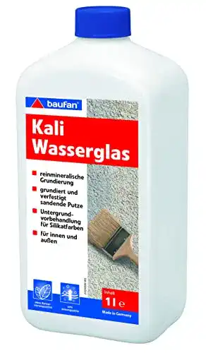 Kaliwasserglas Baufan 1 Liter für mineralische Flächen