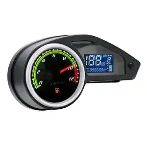 Digitaltacho Asudaro Motorrad Tachometer mit LCD-Anzeige