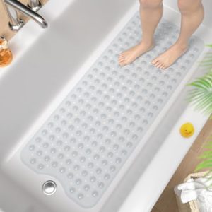 Rutschfeste Badewannenmatte Hitslam, 101 x 40 cm