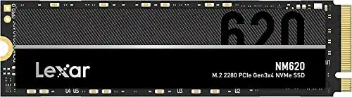 M.2-SSD 512GB von Lexar – PCIe Gen3x4 NVMe 1.4, 2280