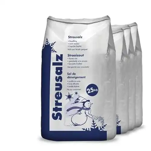 Streusalz Hamann Mercatus GmbH 100 kg (4 x 25 kg) für Eis und Schnee