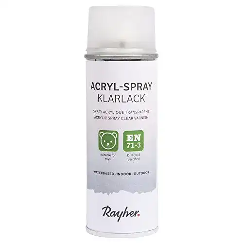 Klarlack-Spray Rayher Hobby 34146000 Acryl Spray matt, transparent, 200 ml