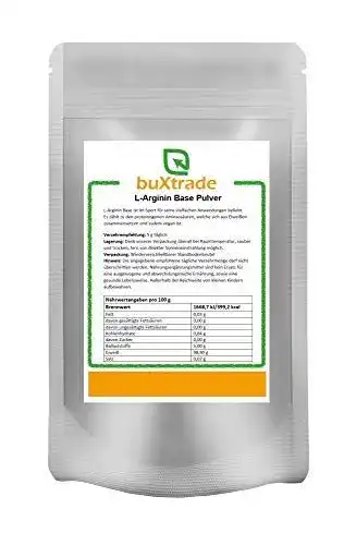 L-Arginin Pulver Buxtrade 1 kg Reine Aminosäure