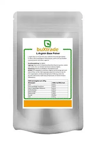 L-Arginin Pulver Buxtrade 1 kg Reine Aminosäure