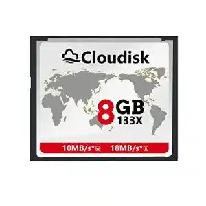 Cloudisk Compact Flash Card 8GB CF 2.0 für digitale Kameras und Industrie