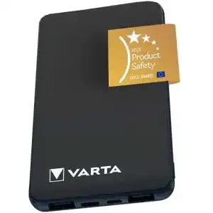 Varta Power Bank 10000mAh mit 4 Anschlüssen für Smartphones und Tablets