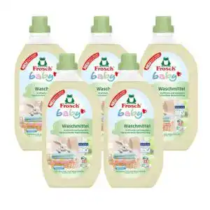 Frosch Baby-Waschmittel, 5 x 21 Waschladungen