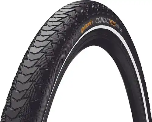 Continental Fahrradreifen Contact Plus 28 Zoll 42-635 schwarz
