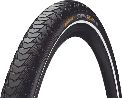 Continental Fahrradreifen Contact Plus 28 Zoll 42-635 schwarz