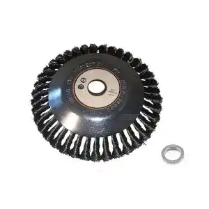 Unkrautbürste 200 mm mit 25,4 mm Bohrung für Motorsensen