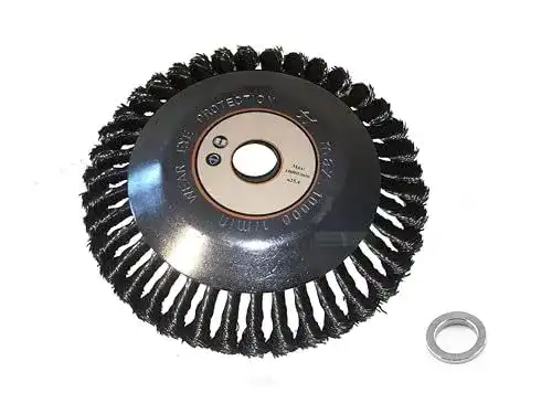 Unkrautbürste 200 mm mit 25,4 mm Bohrung für Motorsensen