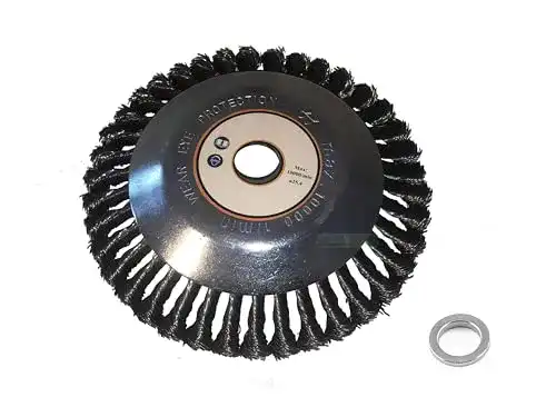 Unkrautbürste 200 mm mit 25,4 mm Bohrung für Motorsensen