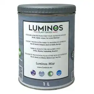 Holzlasur Grau Solrac Luminos LUM1101 Mist für Außenanwendung