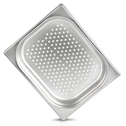 GN-Behälter Jokobela 1/2 40 mm perforiert aus Edelstahl