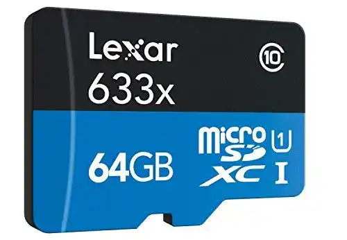 Lexar High-Performance 633x Micro-SD-Karte für vielseitige Anwendungen
