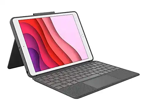 Logitech Combo Touch iPad Tastatur für iPad 7, 8 und 9 Generation