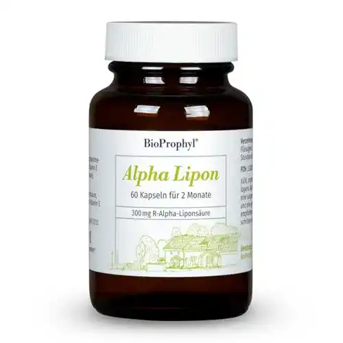 Alpha-Liponsäure BioProphyl Alpha Lipon 300 mg – Pflanzliche Kapseln