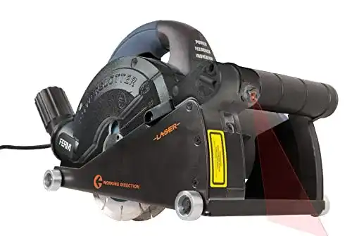 Mauernutfräse Ferm WSM1008 mit 1650W Motor und Laserführung