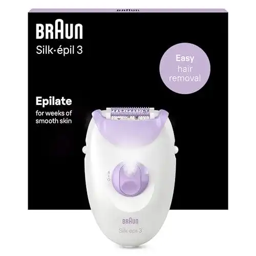 Epilierer Braun Silk-épil 3 Beauty-Set für Damen zur Haarentfernung