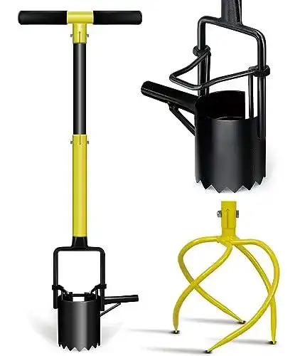Blumenzwiebelpflanzer Gardtech 2-in-1 Gartenkralle mit Stiel
