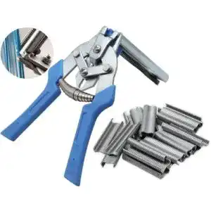 Wurstclipper Muyirted Zaunzange mit Magazin und 600 Clips