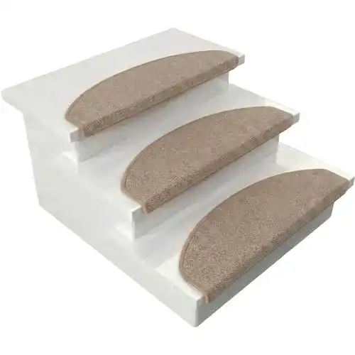 Stufenmatten Floordirekt 15 Stück London Halbrund