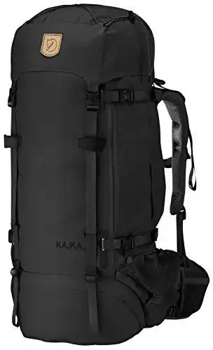 Fjällräven Kajka Rucksack 65 Liter für Herren in Schwarz