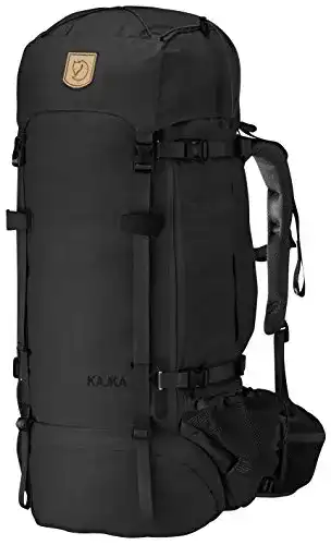 Fjällräven Kajka Rucksack 65 Liter für Herren in Schwarz