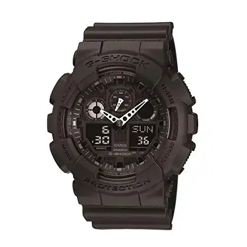 Militäruhr Casio G-Shock GA-100-1A1ER mit Harzuhrenarmband