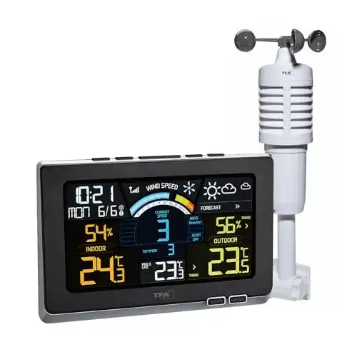 TFA Dostmann Wetterstation Spring Breeze mit umfangreichen Funktionen