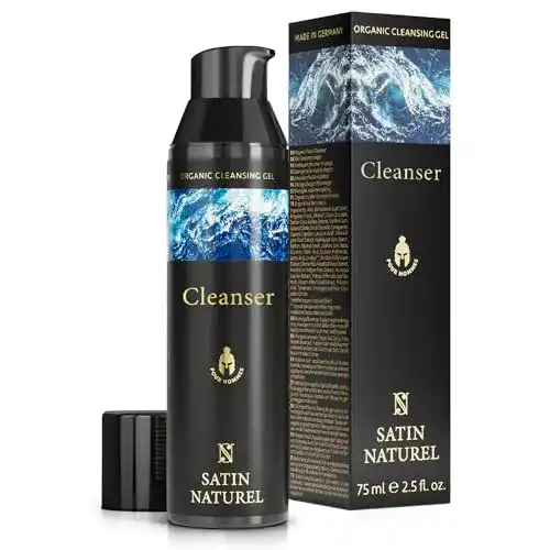 Gesichtsreinigung für Männer mit Aloe Vera von SatinNaturel