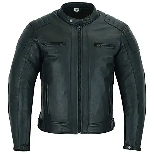 Motorrad Lederjacke für Herren von Texpeed